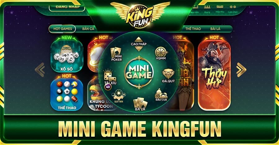 Mini Game Kingfun