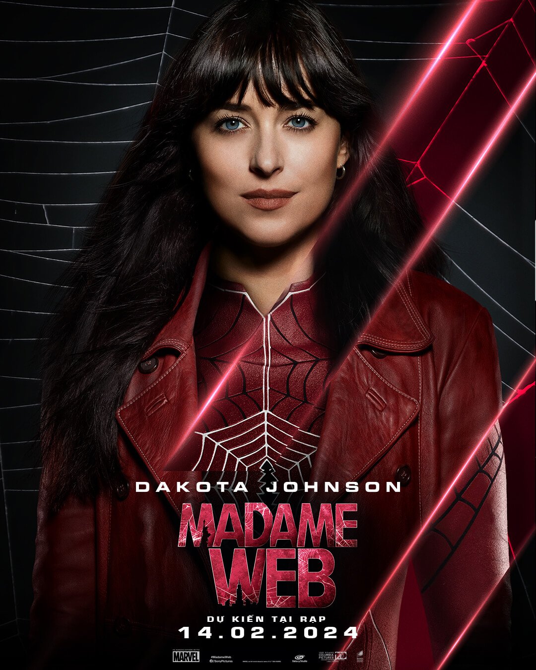 Poster phim madame web - Dakota Johnson